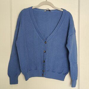 Amour Vert Karina  Cardigan - Sky